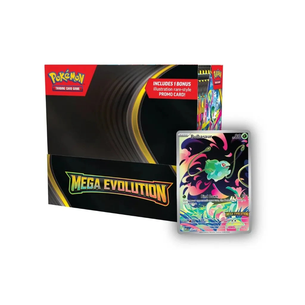 Pokémon TCG - Mega Evolution - Enhanced Booster Box - pozor mierne poškodený box