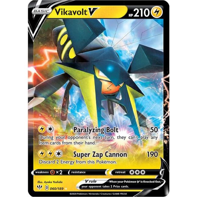 Vikavolt V - SWSH03: Darkness Ablaze (SWSH03)