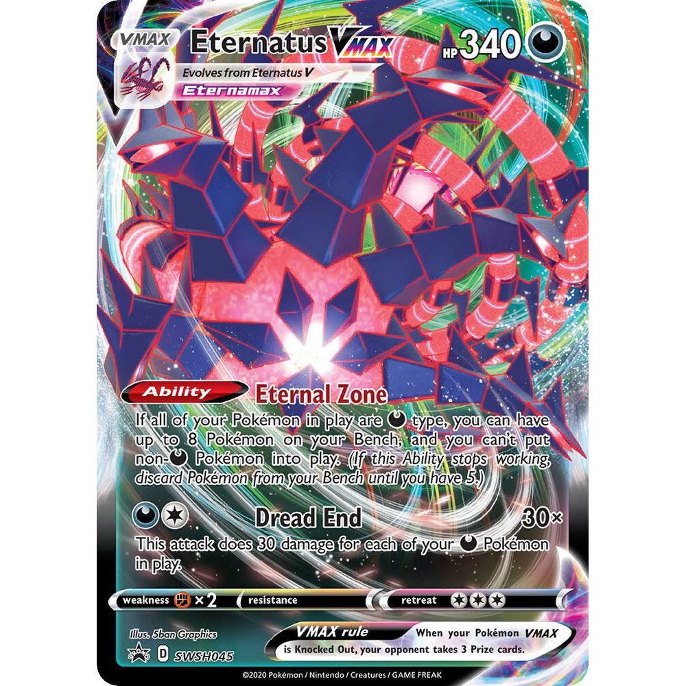 Eternatus VMAX - SWSH045 - SWSH: Sword & Shield Promo Cards (SWSD)