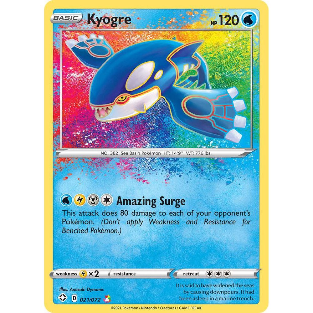 Kyogre - Shining Fates (SHF)
