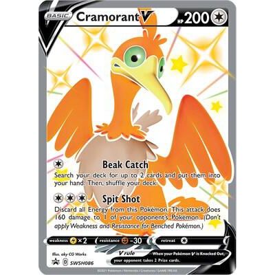 Cramorant V - SWSH086 - SWSH: Sword & Shield Promo Cards (SWSD)