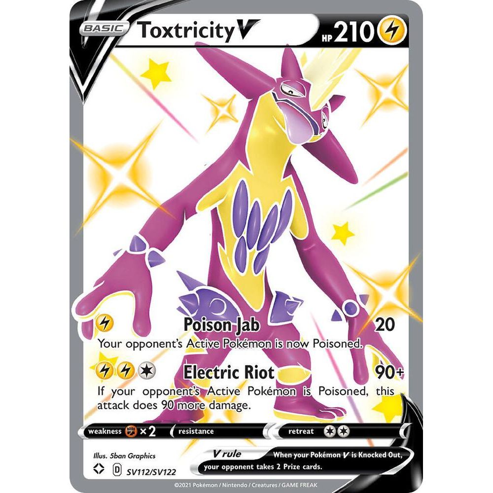 Toxtricity V - Shining Fates: Shiny Vault (SHFSV)