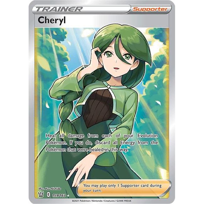 Cheryl (Full Art) - SWSH05: Battle Styles (SWSH05)