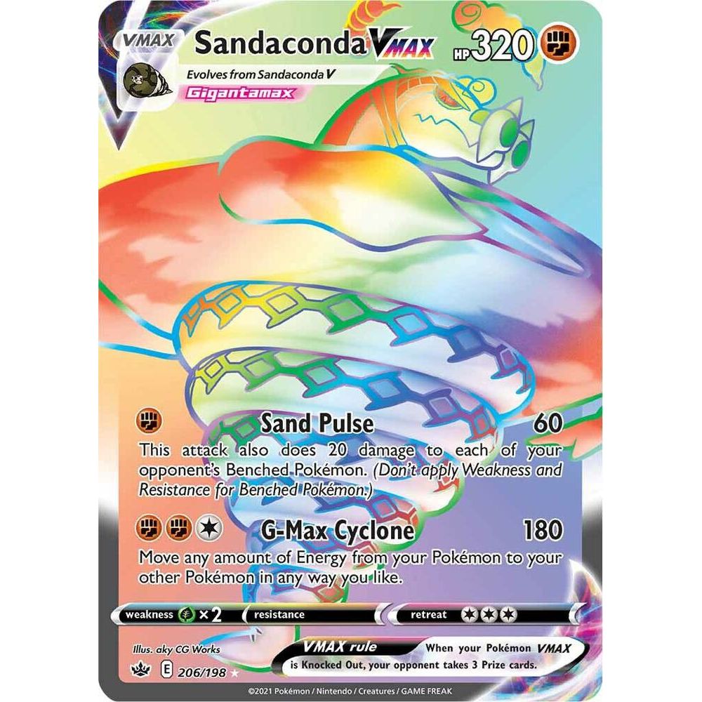 Sandaconda VMAX (Secret) - SWSH06: Chilling Reign (SWSH06)