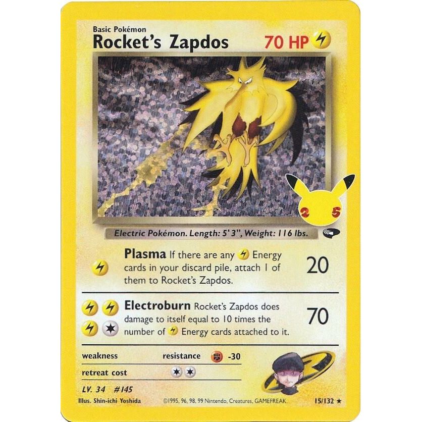 Rocket's Zapdos - Celebrations: Classic Collection (CCC)