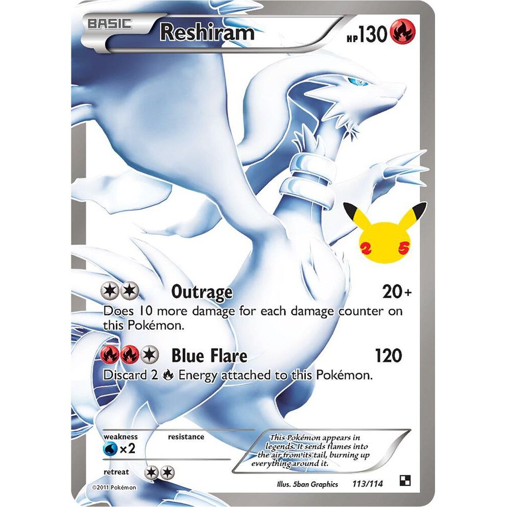Reshiram - Celebrations: Classic Collection (CCC)