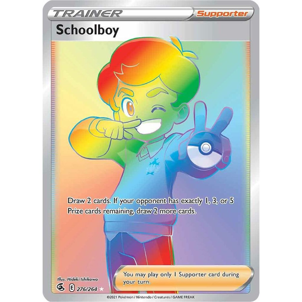 Schoolboy (Secret) - SWSH08: Fusion Strike (SWSH08)
