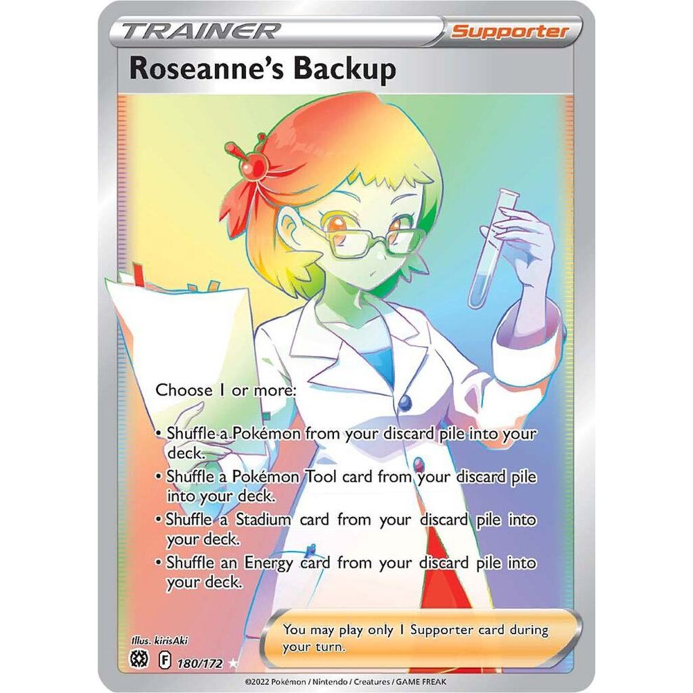 Roseanne's Backup (Secret) - SWSH09: Brilliant Stars (SWSH09)