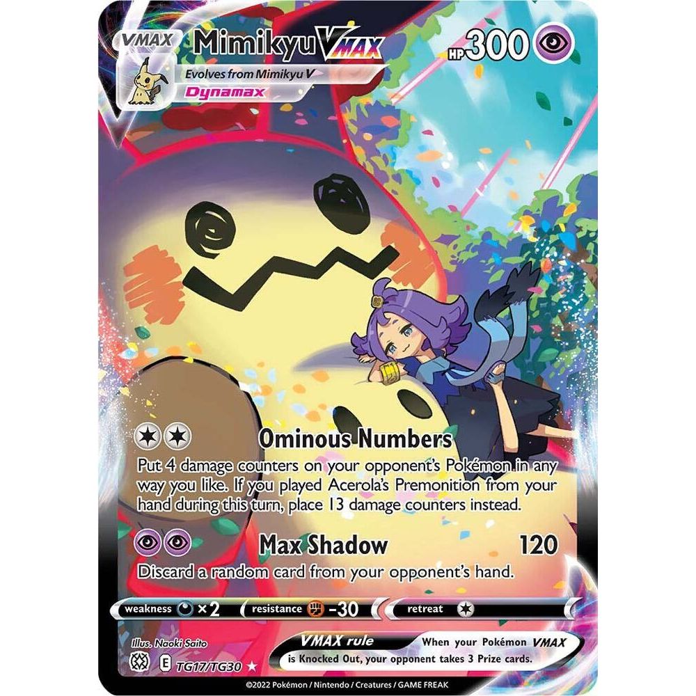 Mimikyu VMAX - SWSH09: Brilliant Stars Trainer Gallery (SWSH09:TG)