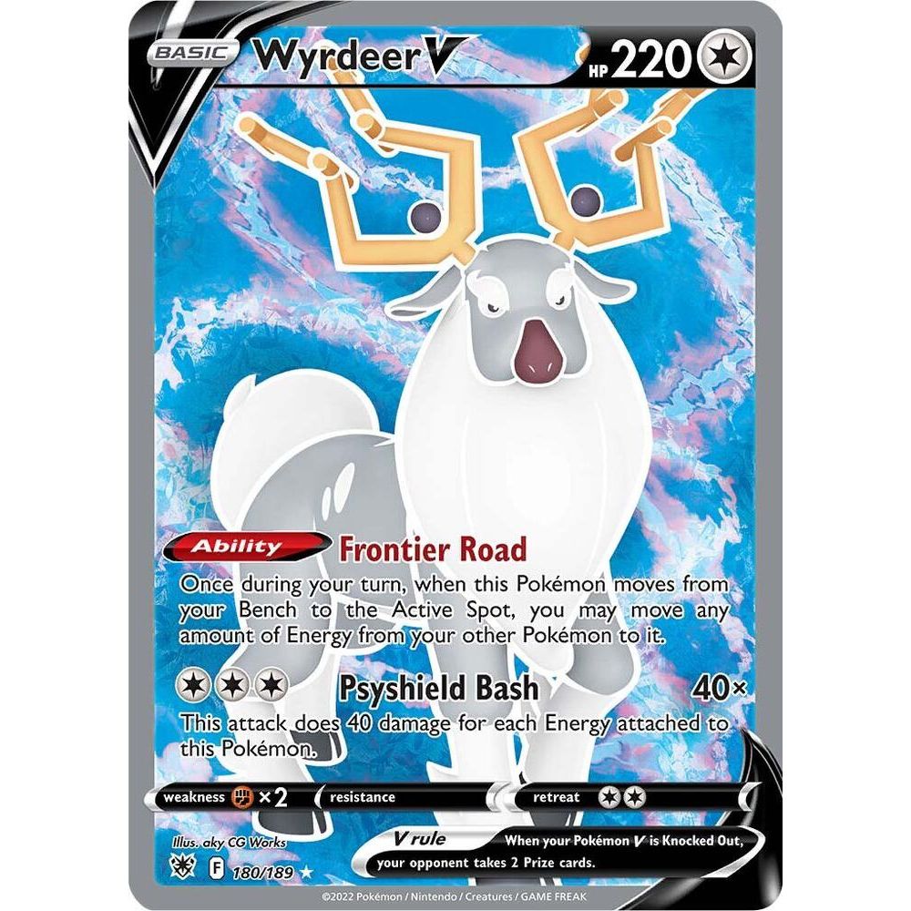Wyrdeer V (Full Art) - SWSH10: Astral Radiance (SWSH10)
