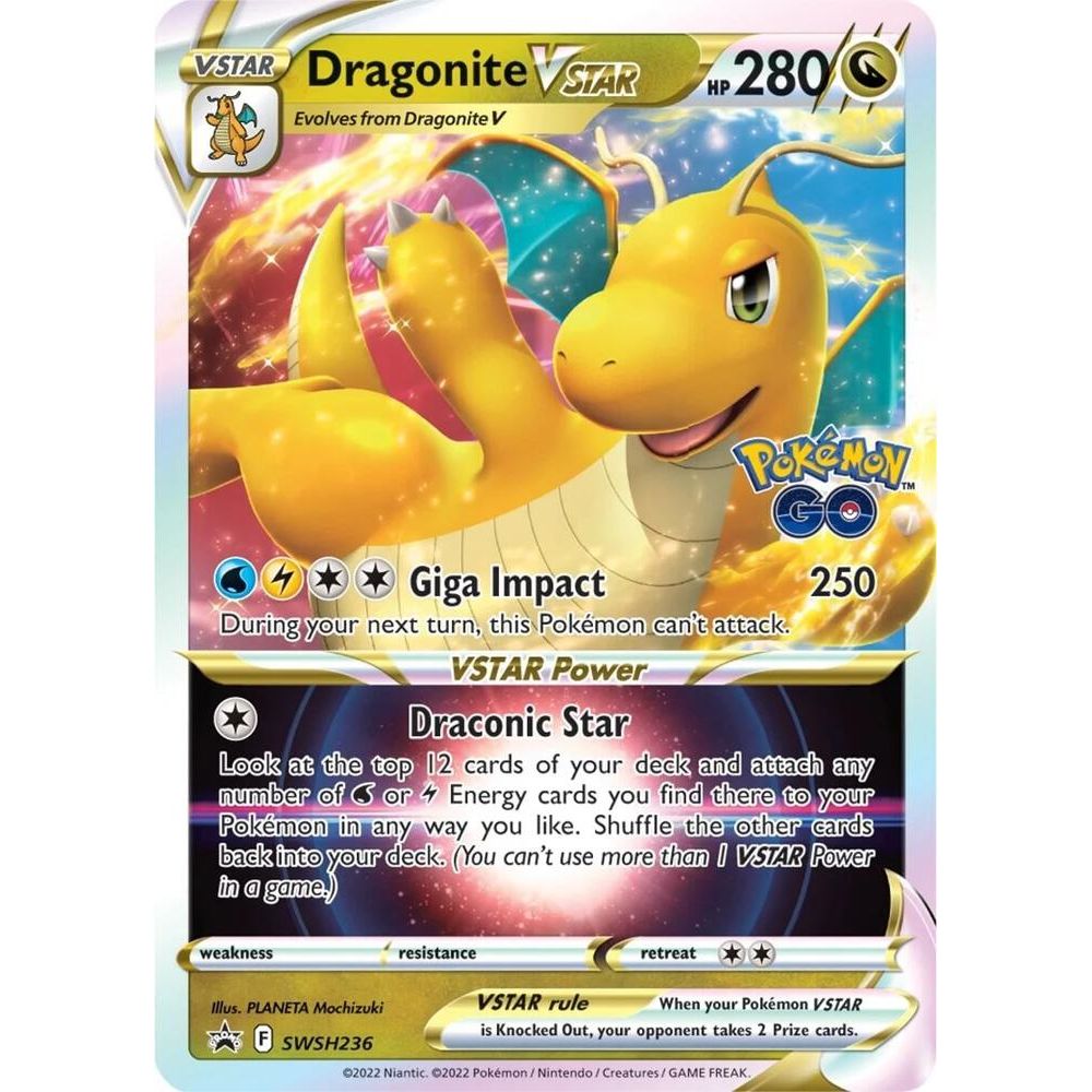 Dragonite VSTAR - SWSH236 - SWSH: Sword & Shield Promo Cards (SWSD)