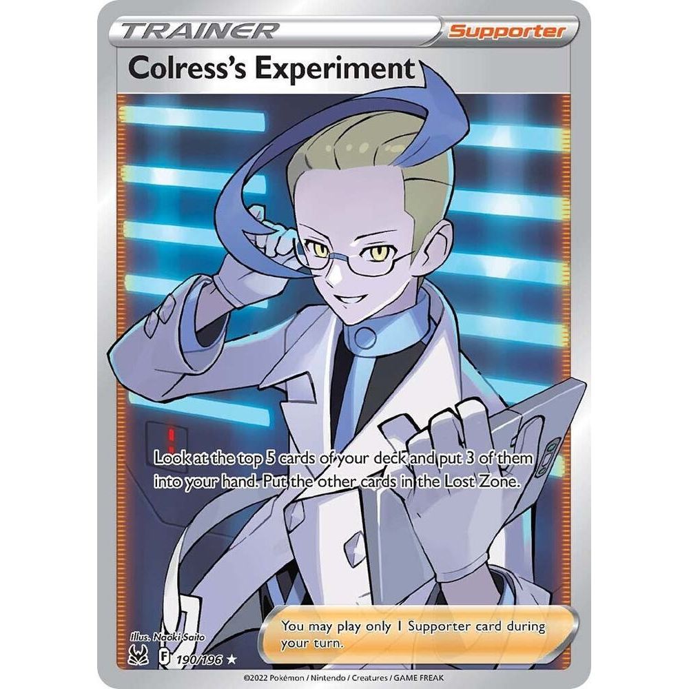 Colress's Experiment (Full Art) - SWSH11: Lost Origin (SWSH11)