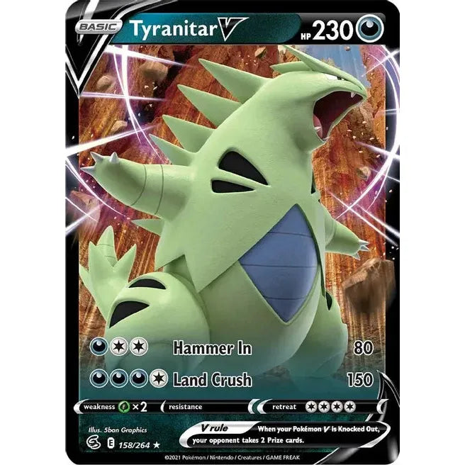 Tyranitar V - SWSH08: Fusion Strike (SWSH08)