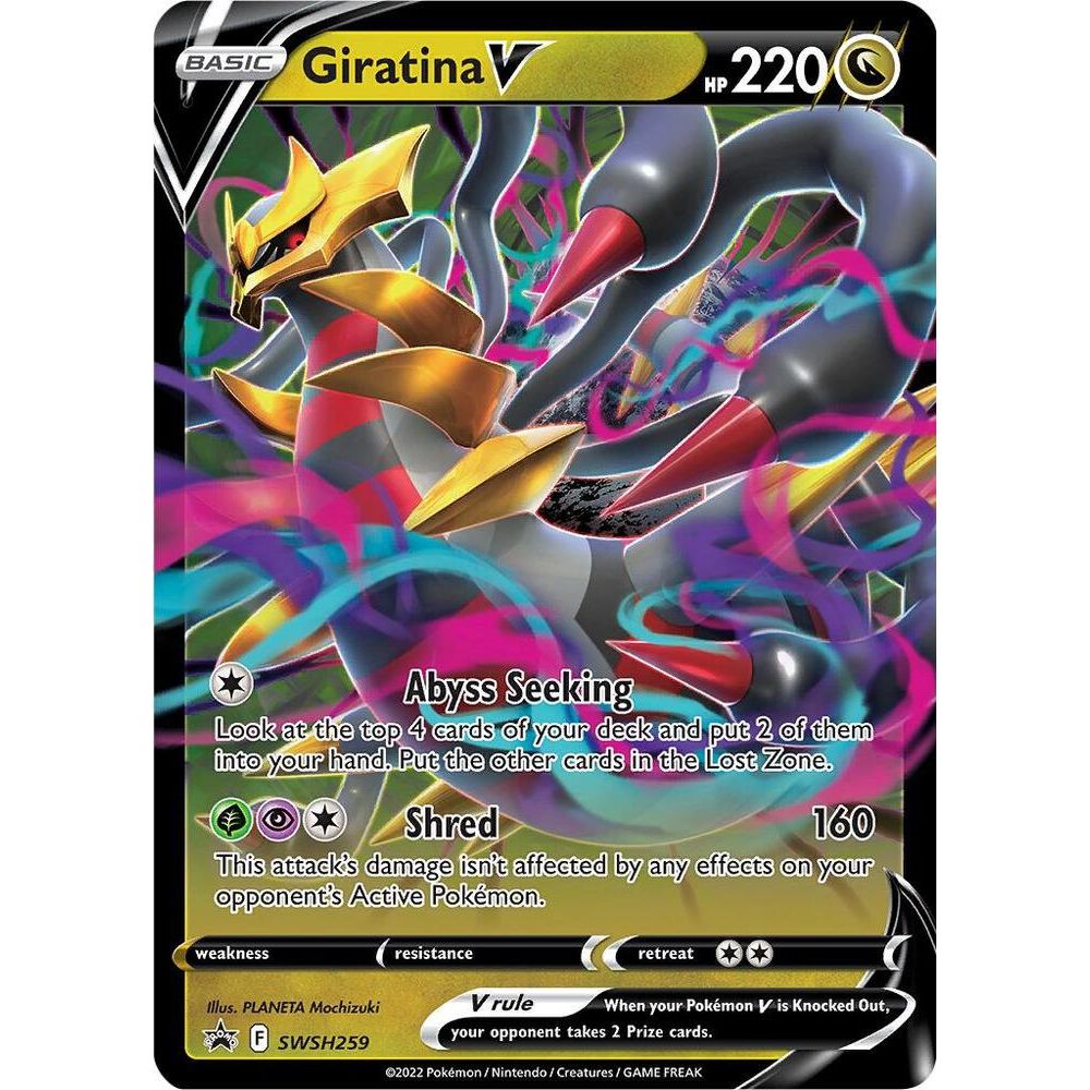 Giratina V - SWSH259 - SWSH: Sword & Shield Promo Cards (SWSD)