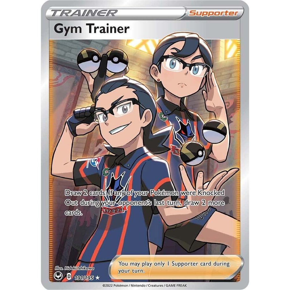 Gym Trainer (Full Art) - SWSH12: Silver Tempest (SWSH12)
