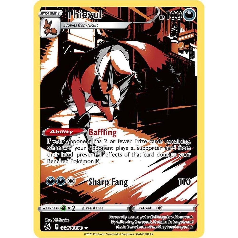 Thievul - Crown Zenith: Galarian Gallery (CRZ:GG)