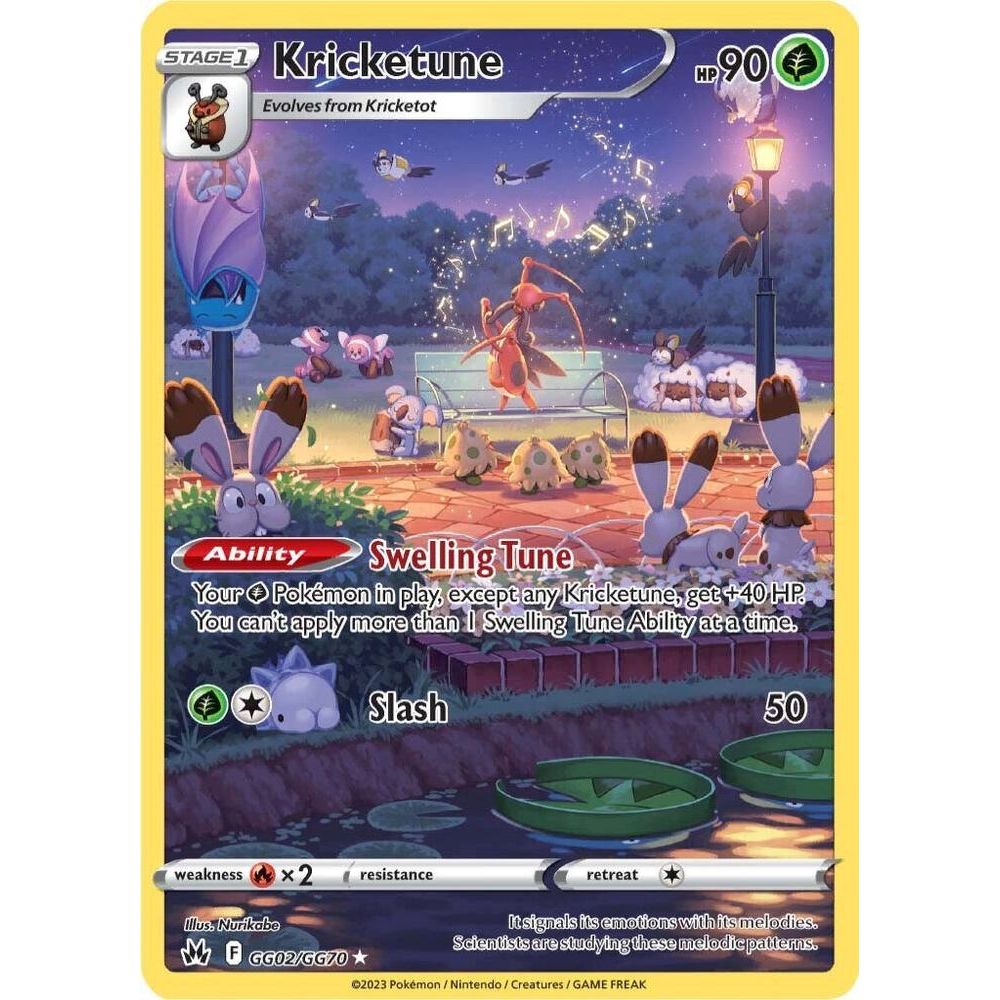 Kricketune - Crown Zenith: Galarian Gallery (CRZ:GG)