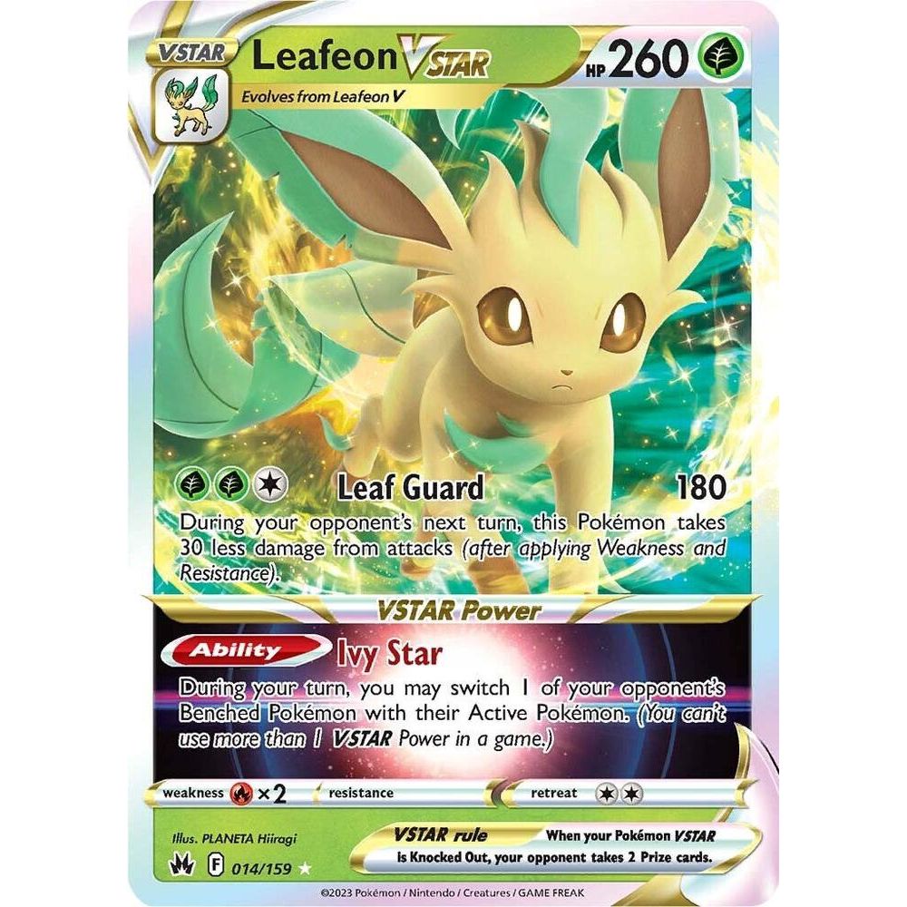 Leafeon VSTAR - Crown Zenith (CRZ)