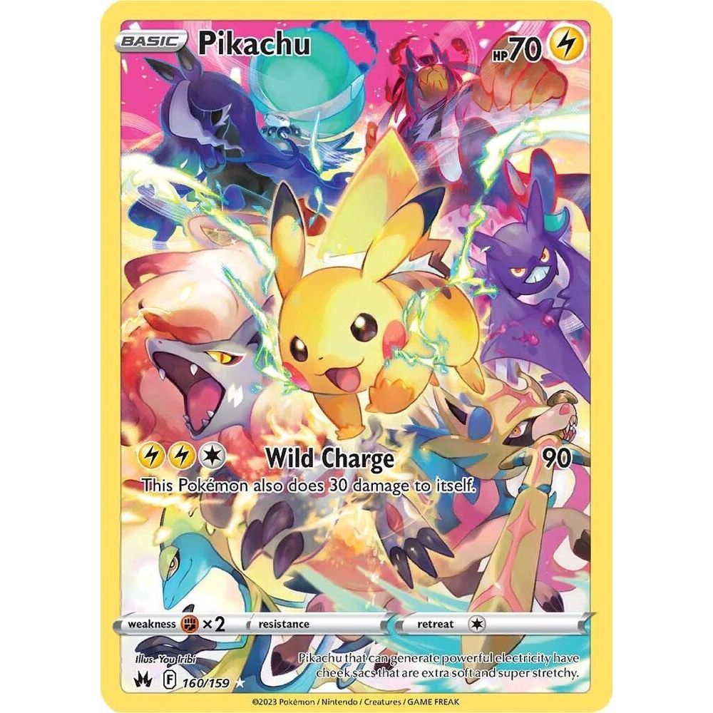 Pikachu (Secret) - Crown Zenith (CRZ)