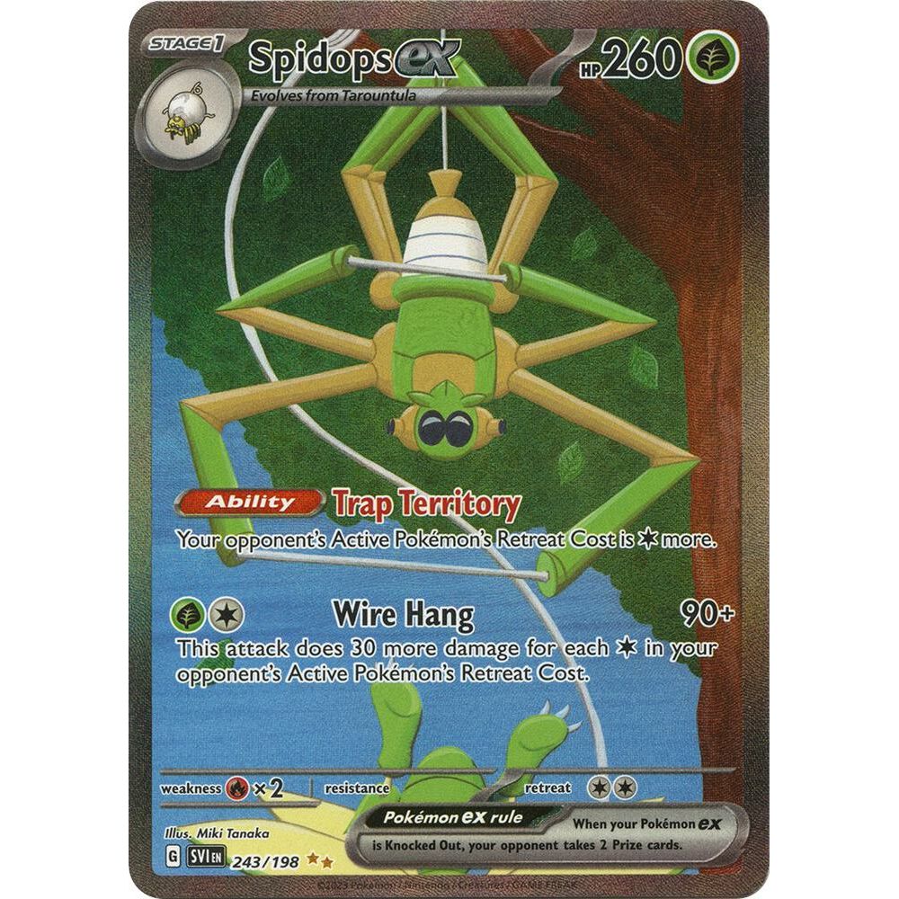 Spidops ex - 243/198 - SV01: Scarlet & Violet Base Set (SVI)