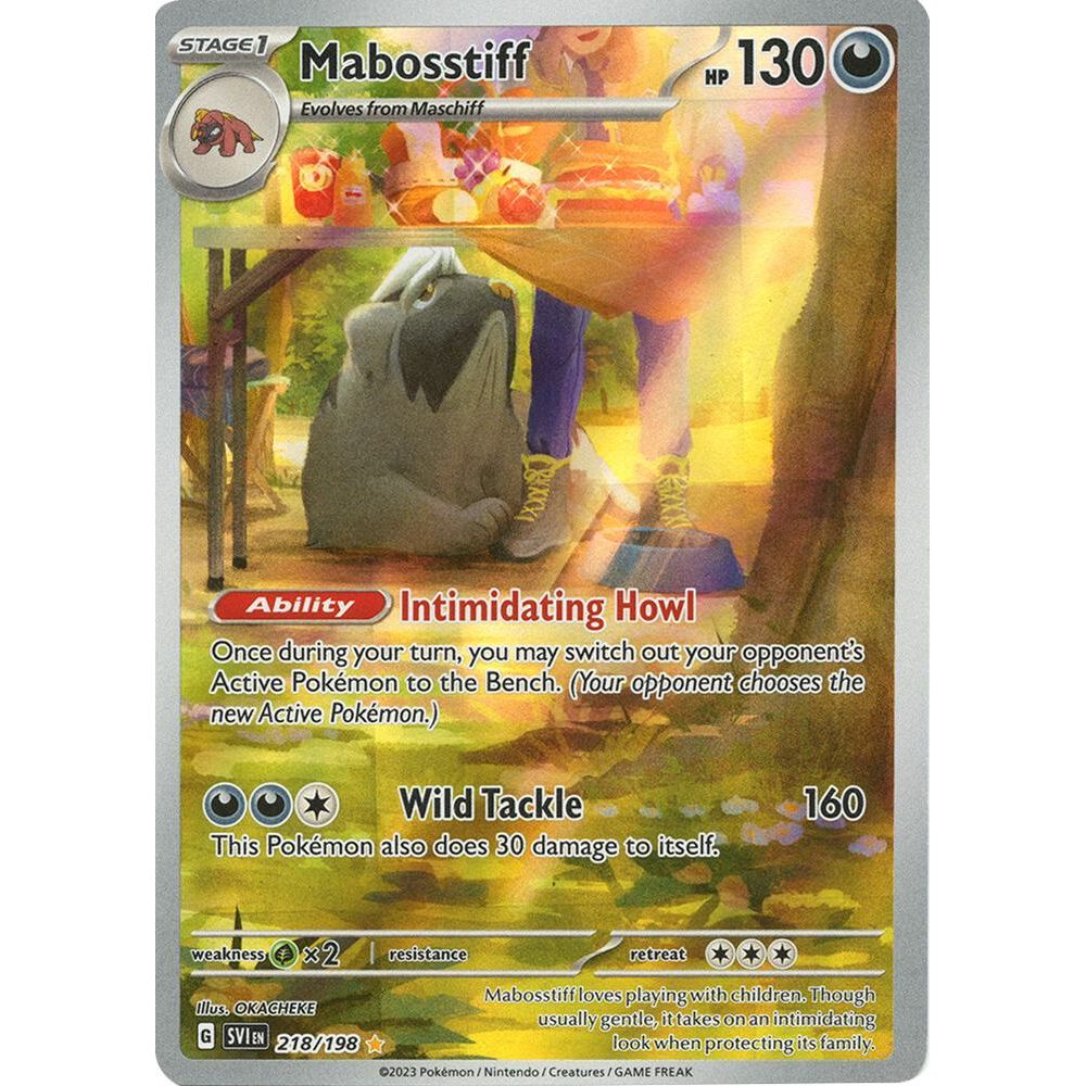 Mabosstiff - 218/198 - SV01: Scarlet & Violet Base Set (SVI)