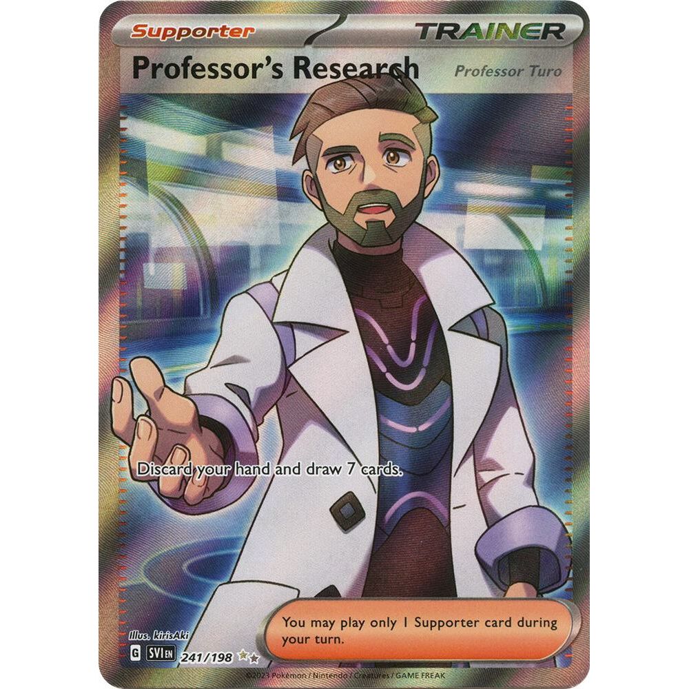 Professor's Research - 241/198 - SV01: Scarlet & Violet Base Set (SVI)