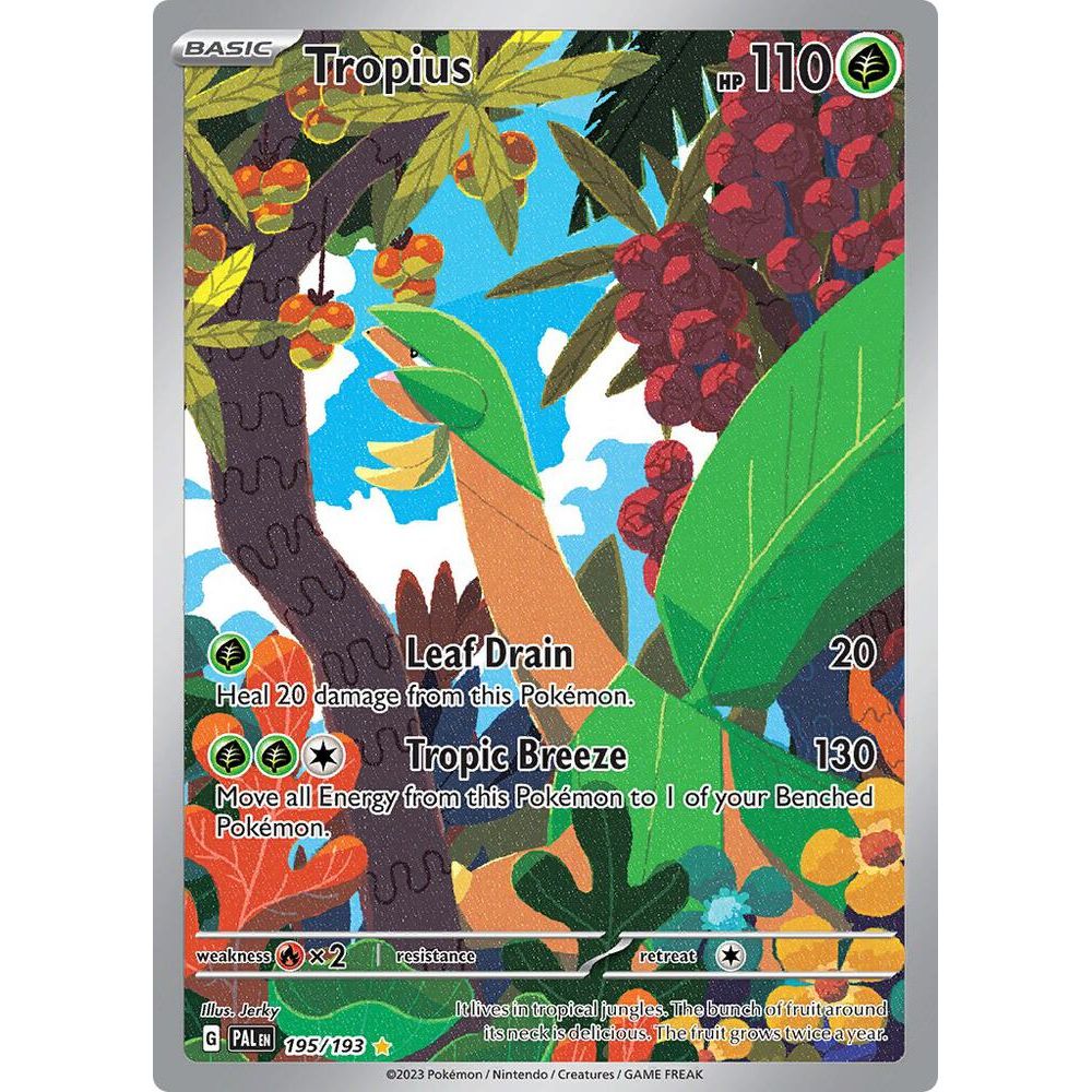 Tropius - 195/193 - SV02: Paldea Evolved (PAL)