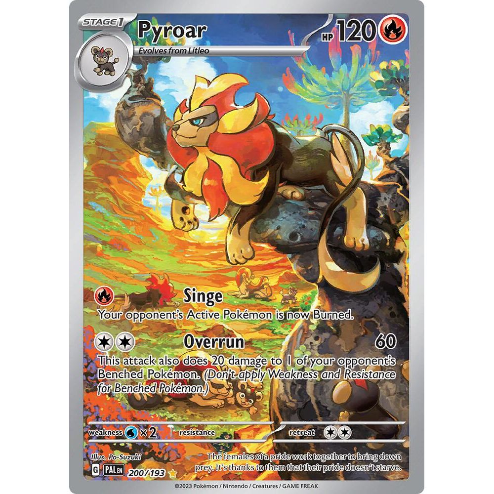Pyroar - 200/193 - SV02: Paldea Evolved (PAL)