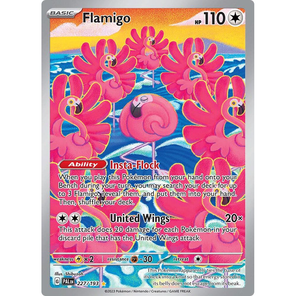 Flamigo - 227/193 - SV02: Paldea Evolved (PAL)