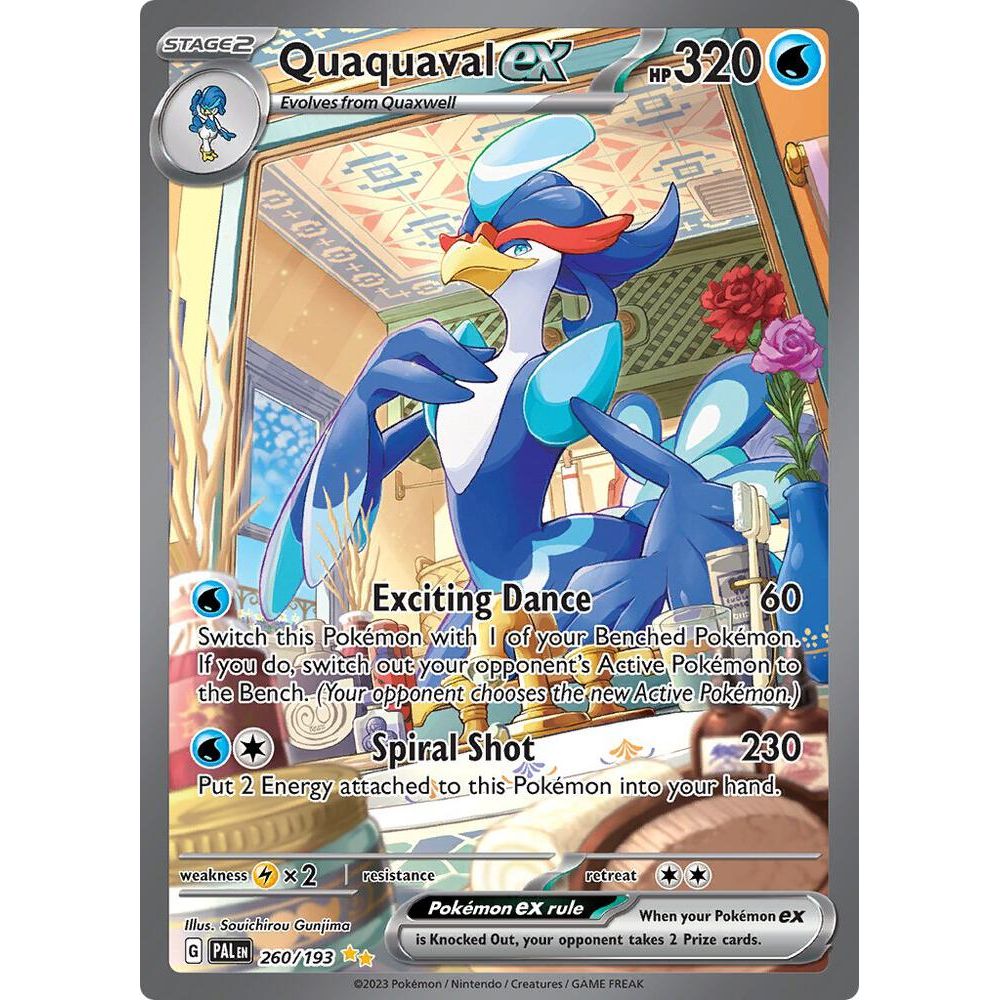 Quaquaval ex - 260/193 - SV02: Paldea Evolved (PAL)