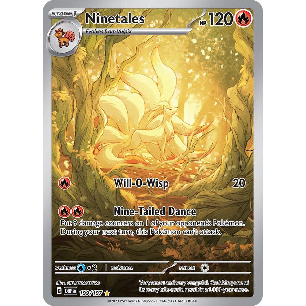 Ninetales -199/197 - SV03: Obsidian Flames (OBF)