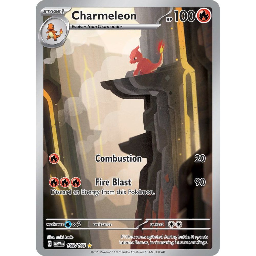 Charmeleon - 169/165 - SV: Scarlet & Violet 151 (MEW)