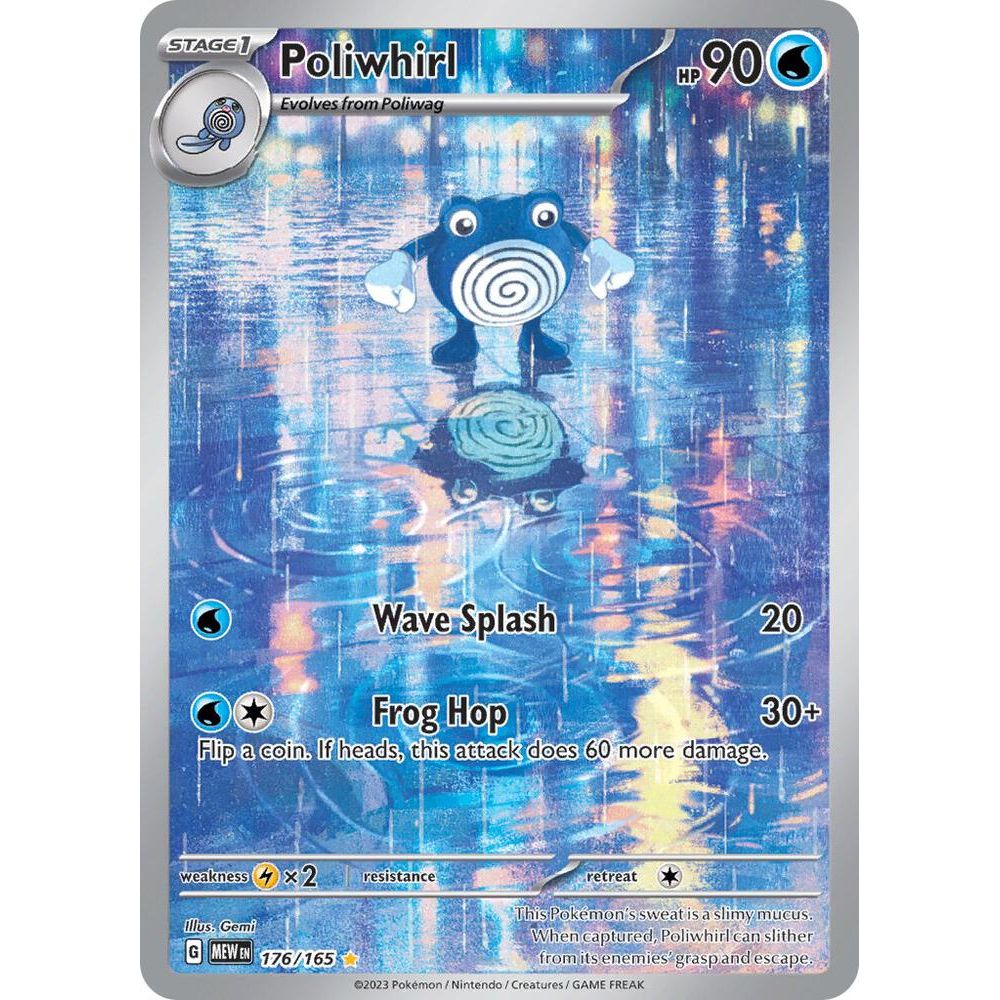 Poliwhirl - 176/165 - SV: Scarlet & Violet 151 (MEW)