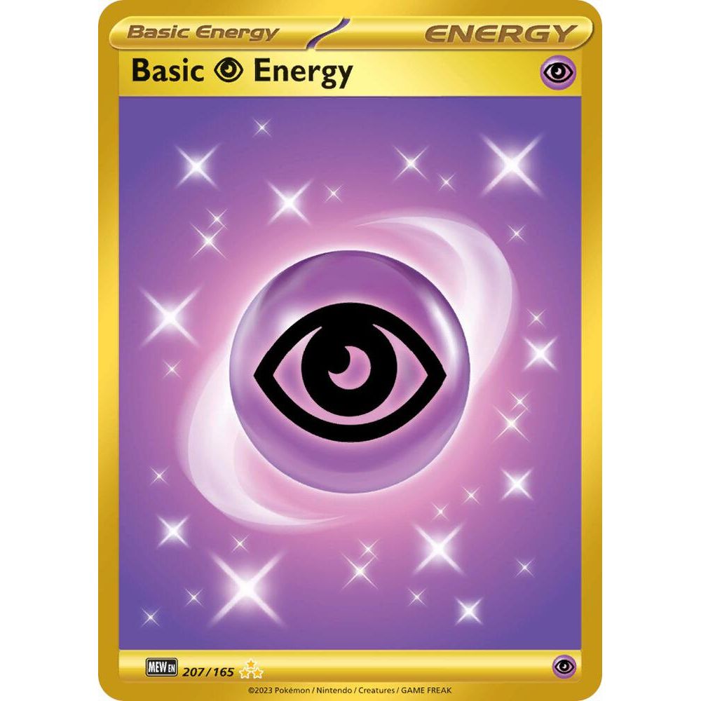 Basic Psychic Energy - 207/165 - SV: Scarlet & Violet 151 (MEW)