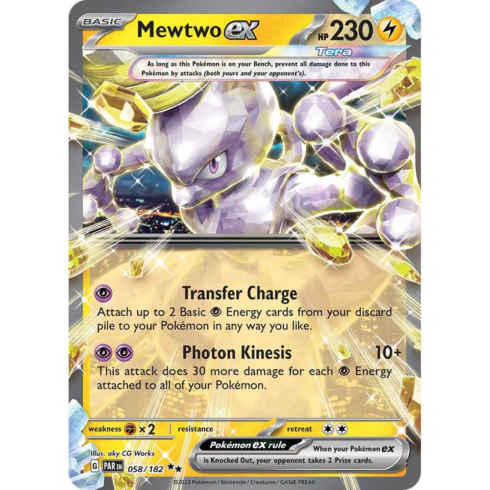 Mewtwo ex - SV04: Paradox Rift (PAR)Mewtwo ex - SV04: Paradox Rift (PAR)