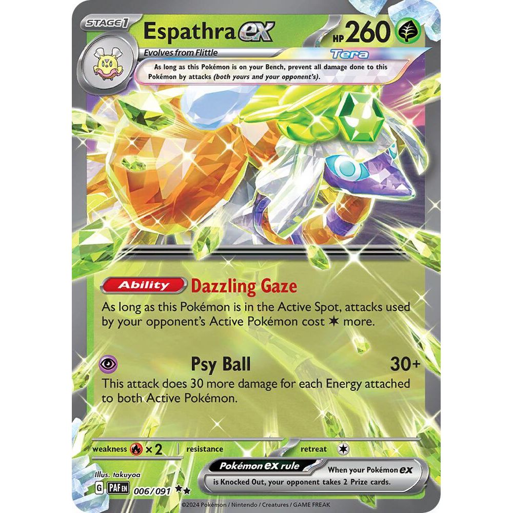 Espathra EX 006/091 - Scartlet & Violet: Paldean Fates