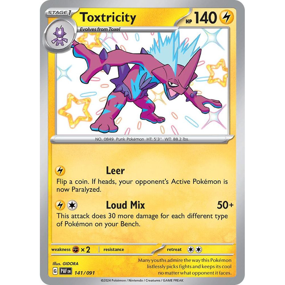 Toxtricity - SV: Paldean Fates (PAF)