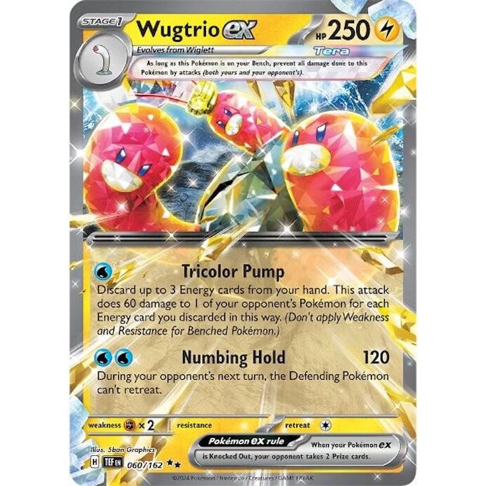 Wugtrio ex - 060/162 - SV05: Temporal Forces (TEF)