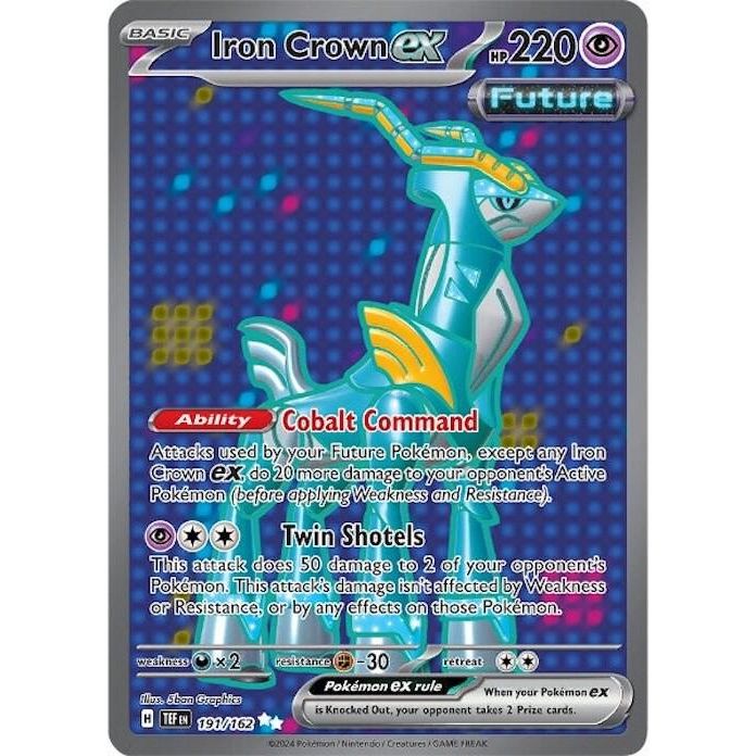 Iron Crown ex - 191/162 - SV05: Temporal Forces (TEF)