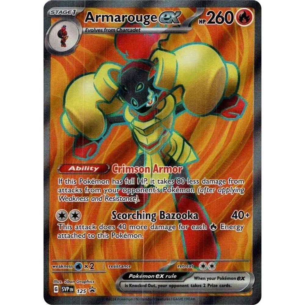 Armarouge ex - 125 - SV: Scarlet & Violet Promo Cards (SVP)