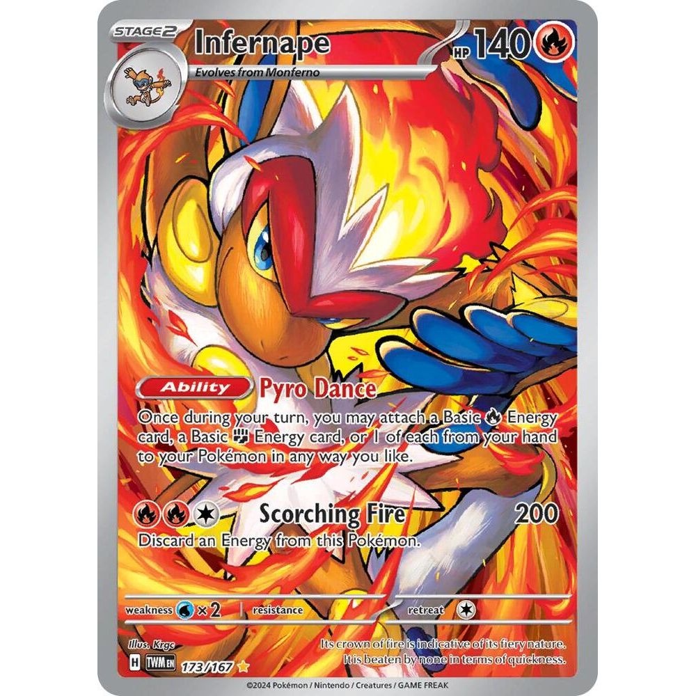 Infernape - 173/167 - SV06: Twilight Masquerade (TWM)
