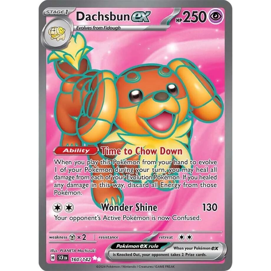 Dachsbun ex - 160/142 - SV07: Stellar Crown (SCR)