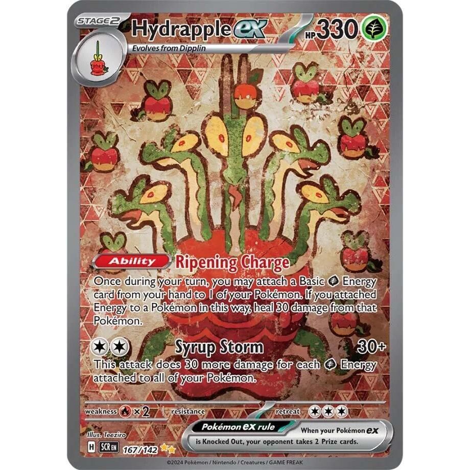 Hydrapple ex - 167/142 - SV07: Stellar Crown (SCR)