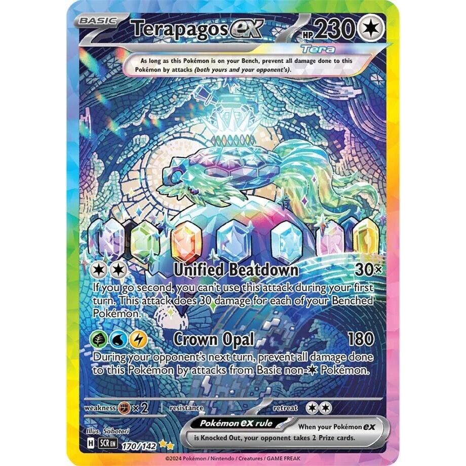 Terapagos ex - 170/142 - SV07: Stellar Crown (SCR)