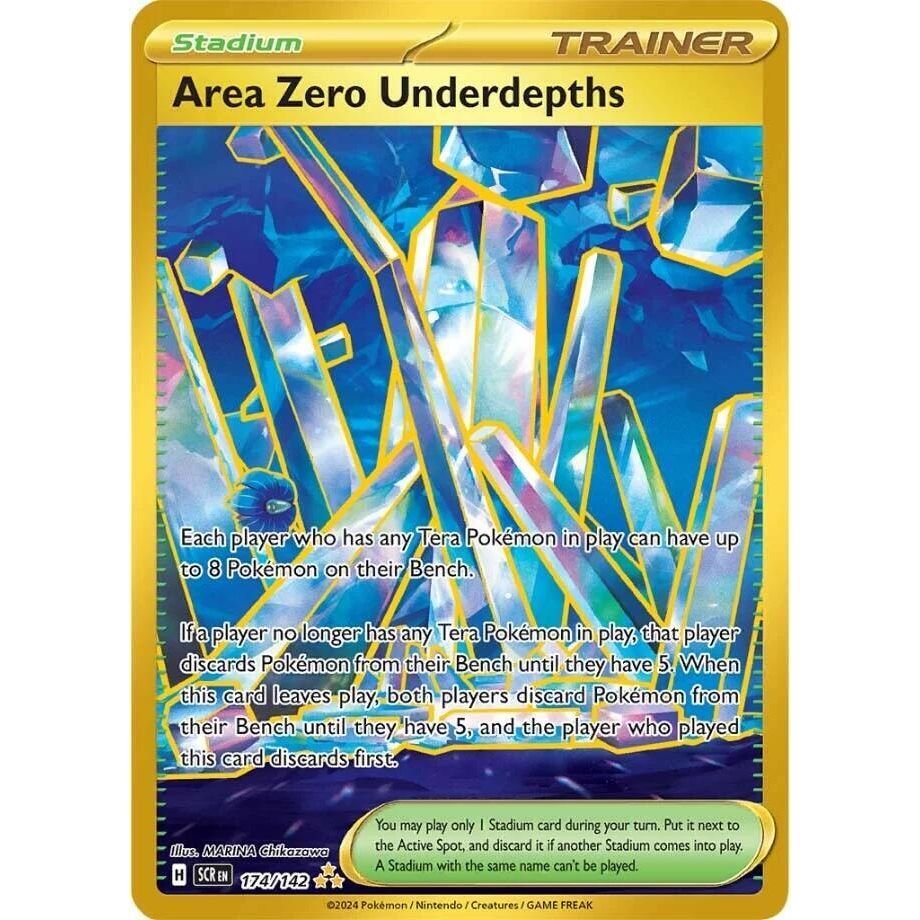 Area Zero Underdepths - 174/142 - SV07: Stellar Crown (SCR)