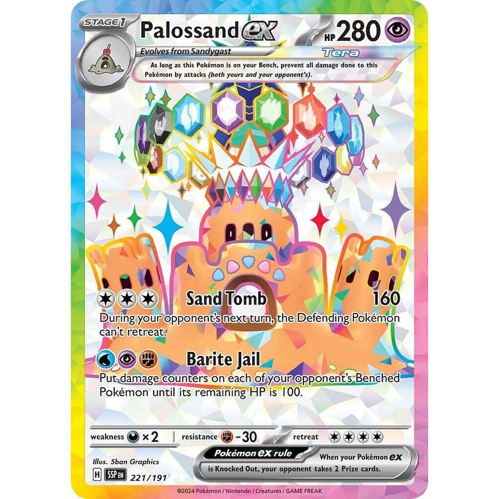 Palossand ex - 221/191 - SV08: Surging Sparks (SSP)