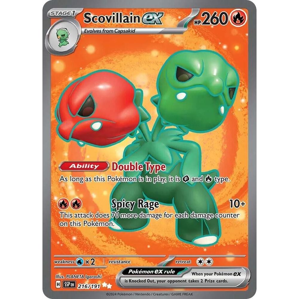 Scovillain ex - 216/191 - SV08: Surging Sparks (SSP)
