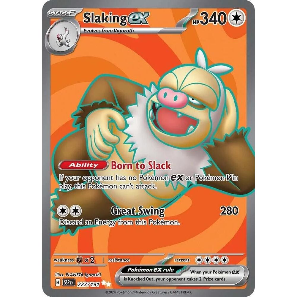 Slaking ex - 227/191 - SV08: Surging Sparks (SSP)