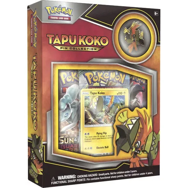 Pokémon TCG: Tapu Koko Pin Collection