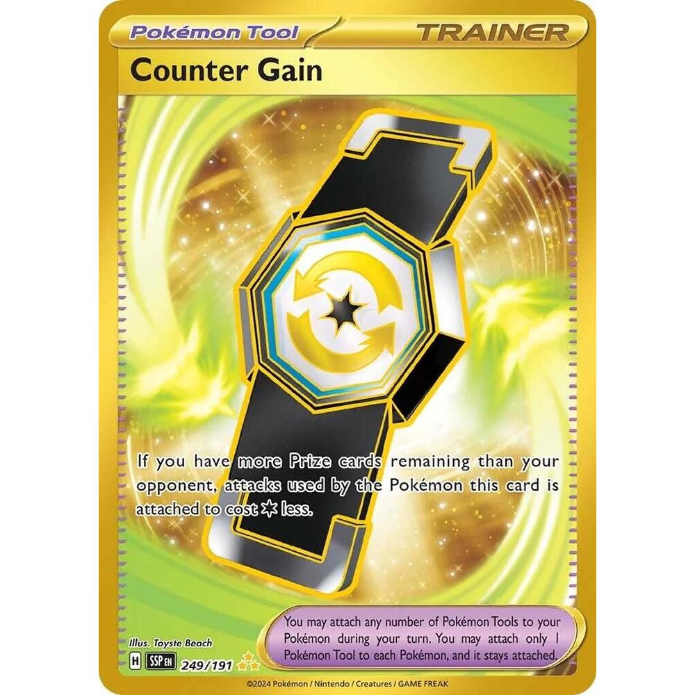 Counter Gain - 249/191 - SV08: Surging Sparks (SSP)
